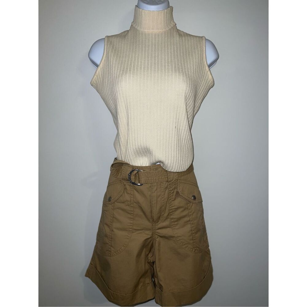 Women’s RALPH LAUREN Tan Cargo Shorts 8 - Picture 2 of 8